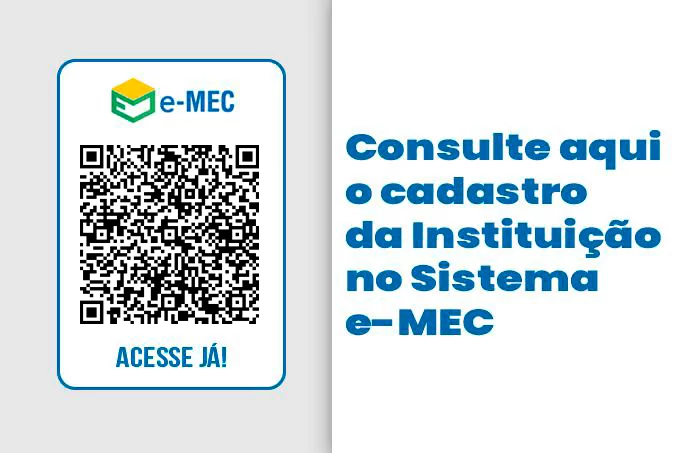 Consulte aqui o cadastro da instituição no sistema e-MEC
