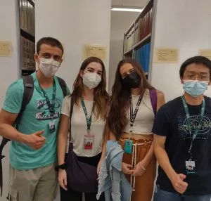 Alunos da Faculdade da Santa Casa de SP conheceram a nova biblioteca 